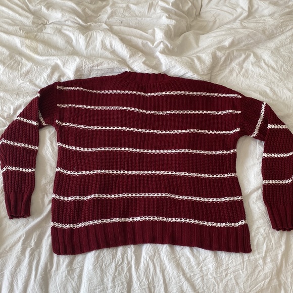 AEO STRIPPED SWEATER - Picture 2 of 4